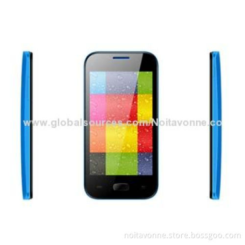 Mobile Internet device with MTK6582 CPU, 4.0-inch, Built-in 3G, Support BT, FM, Dual-SIM/-Standby